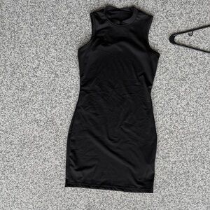 Elegant Black Sleeveless Dress